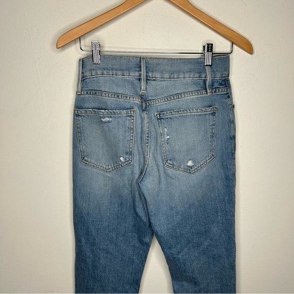 FRAME Le Sylvie Slender Straight Gramercy Jeans - Picture 7 of 7